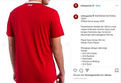 PSSI Jawab Kritikan Netizen Soal Jersey Baru Timnas Indonesia