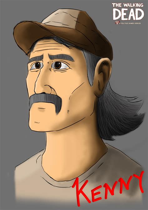 The Walking Dead Video Game Kenny Sketch By Trueblue471 On Deviantart