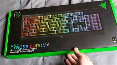 Razor Cynosa Chroma Unboxing Youtube