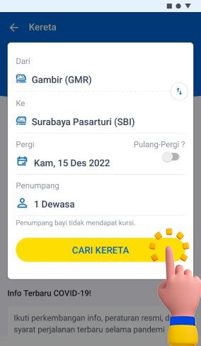 Cara Pesan Tiket Kereta Api Di Tiket