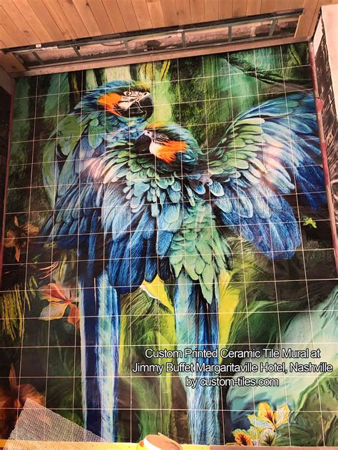 Outdoor Tile Murals - Custom Tiles