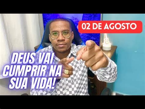 Ora O Revela O De Agosto Deus Vai Cumprir Aquela Promessa