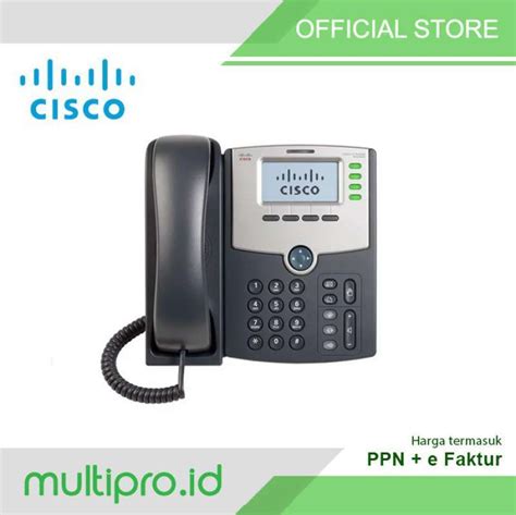 Jual Cisco Spa G Line Ip Phone With Port Switch Poe And Lcd