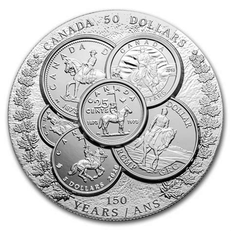 Buy 2023 Canada 5 oz Silver Curated Coin Collection: RCMP | APMEX