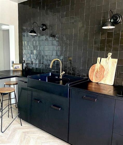 Black Kitchen Tile Ideas 11 Ways To Embrace The Dark Side