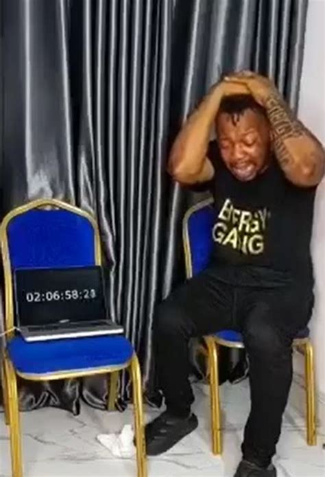 Nigerian Man Begins 100 Hour Cry A Thon To Break Guinness World Record