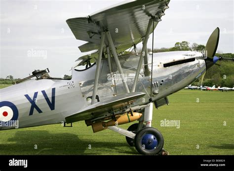 Hawker Hind 1930s Biplane Fighter Aircraft Hi Res Stock Photography And