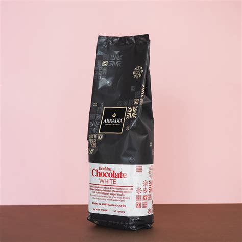 Arkadia White Drinking Chocolate 1kg Veneziano Coffee Roasters