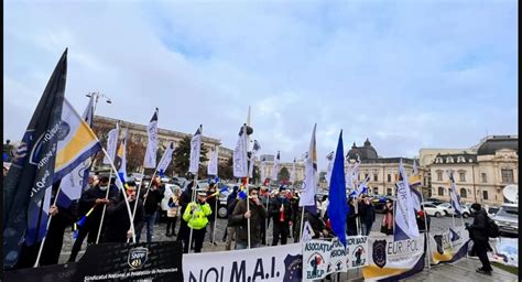 Sindicatele din Poliție vor continua acțiunile de protest REPORTER24