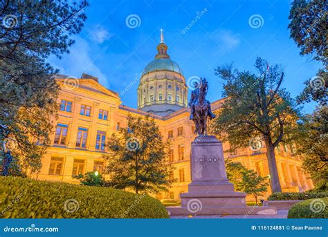 Georgia State Capitol stock image. Image of building - 116124881