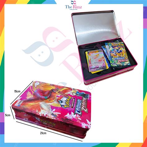 Jual Kartu Pokemon Charizard Pikacu TCG Free Kaleng Case Shopee Indonesia