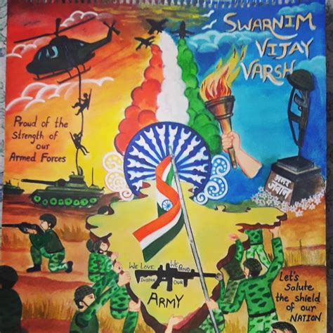 Aggregate Indian Army Poster Drawing Super Hot Seven Edu Vn