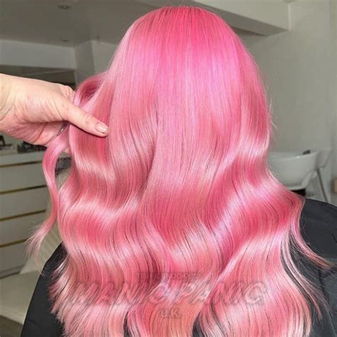 Cotton Candy Pink Amplified Hair Colour Dye Manic Panic Uk