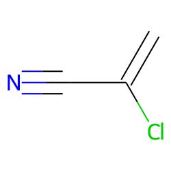 2-Propenenitrile, 2-chloro- (CAS 920-37-6) - Chemical & Physical ...