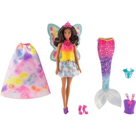 Set De Regalo Fairytale Dress Up Barbie Dreamtopia Morena FMV93