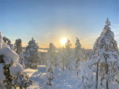 Weer Een Echte Winter Ons Avontuur In Zweden