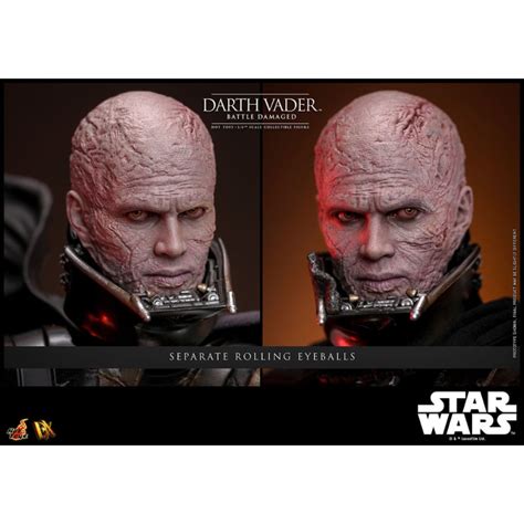 DARTH VADER BATTLE DAMAGED STAR WARS HOT TOYS FRIKANIME