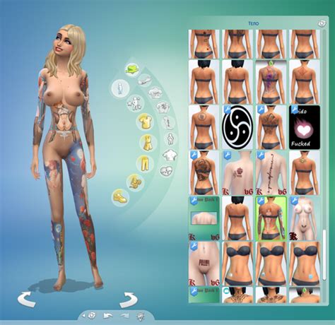 Red Hair Girl Hentai Tattoo Accessories Makeup LoversLab