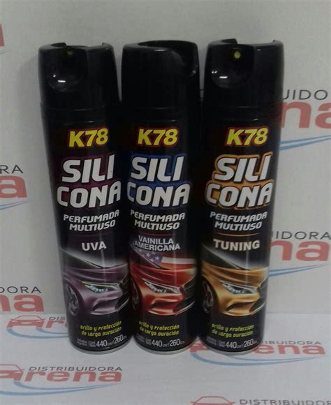 SILICONA AEROSOL AROMATIZADA MULTIUSO SURTIDA X 440 Cc K78 207