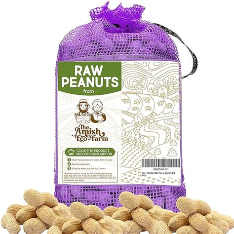 Buy The Amish Eco Farm Raw Peanuts In Shell Fancy Lbs Great For