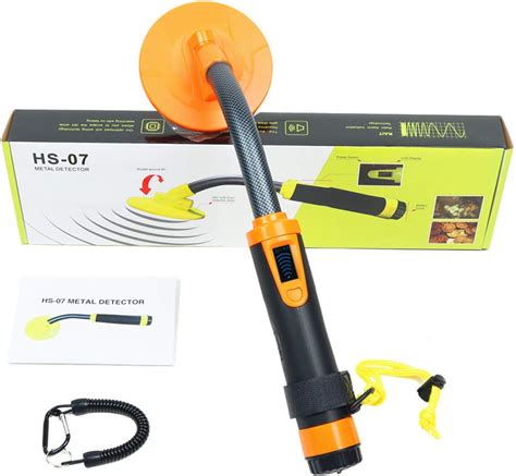 Amazon Fully Waterproof Handheld Metal Detector LCD Display