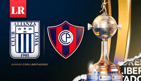 Alianza Lima Vs Cerro Porteño En Vivo ¿a Qué Hora Y Dónde Ver El