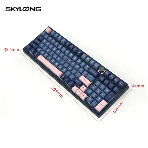 Skyloong Gk Dye Sub Pbt Bluepink Mechanical Hot Swappable Skyloong Europe