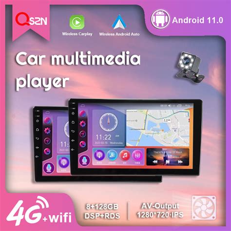 QSZN 9 10 Universal 4G Car Radio For Hyundai Honda Toyota KIA Carplay