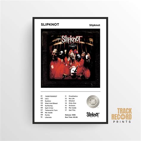 Slipknot 1999 Studio Album Album Cover Poster Print - Etsy