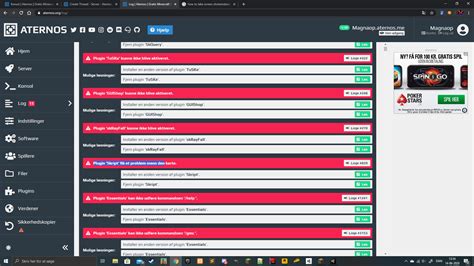 Plugins Not Working Server Aternos Community