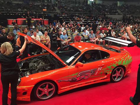 Original Fast And Furious Toyota Supra Sells For 185 000 At Auction