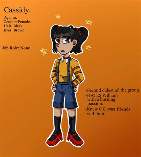 [fnaf Cassidy Redesign] By Tylerrosestorey810 On Deviantart