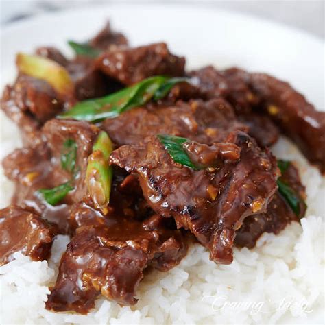 Mongolian Beef Craving Tasty