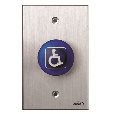 Rci 916 Mo Momentary Tamper Resistant Handicap Button Kal Door Hardware