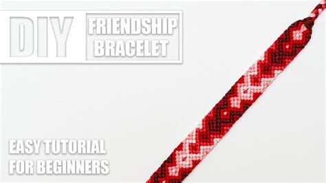 Zigzag Chevron Diamond Colorful Macrame Friendship Bracelets Easy Tutorial For Beginners Youtube