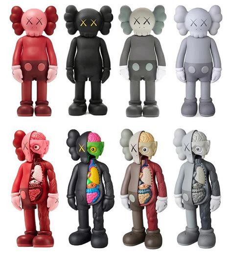 Kaws Kaws Companion 2016 Complete Set Of 8 Works Kaws Flayed Kaws