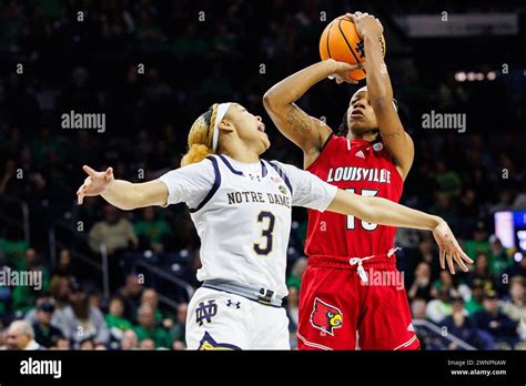 March Louisville Guard Nina Rickards Shoots The Ball As