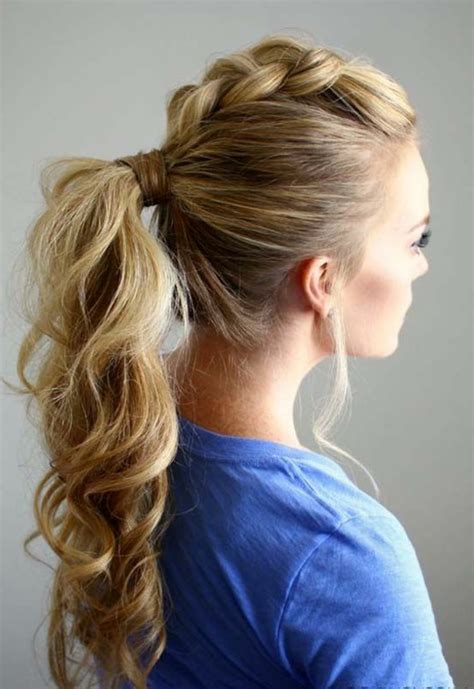 Coiffures Avec Une Tresse Coll E Apprenez Comment Les Faire