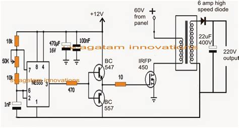 3 Phase Solar Inverter Circuit Diagram