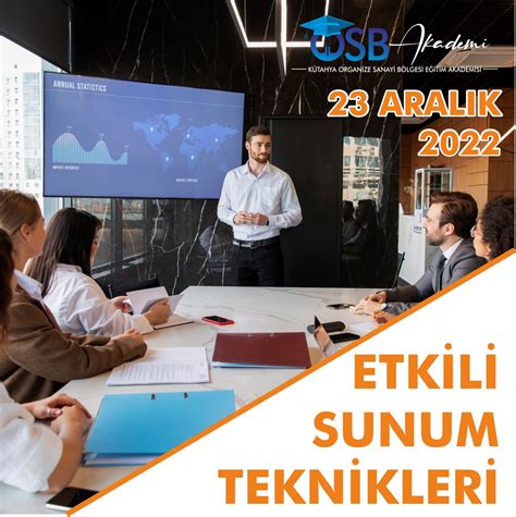 Etkili Sunum Teknikleri Akademi Kütahya Osb