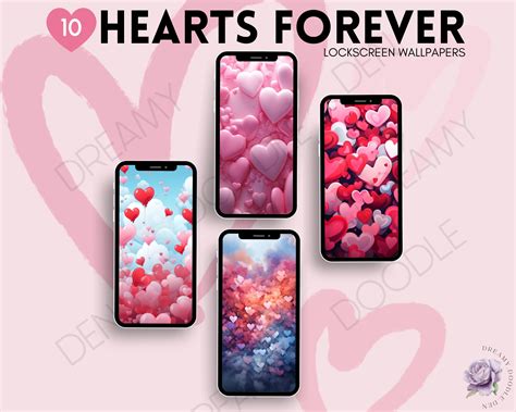 Hearts, Wallpaper, Love Wallpaper, Cute Heart Design, Valentine's Day ...