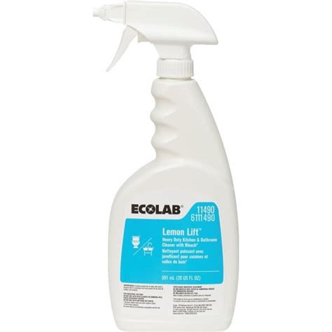 Ecolab Lemon Lift 12 20oz Case Of 12 Hd Supply