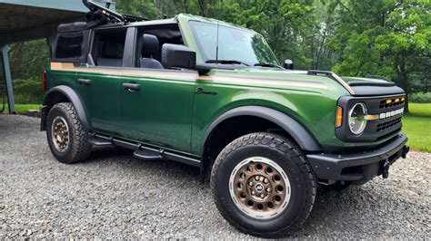 New Sinister Bronze Wheels Kit From Ford Performance For Bronco