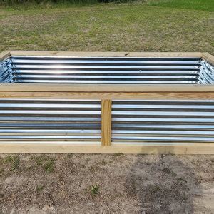 DIY Wood/metal Raised Garden Bed Digital Build Plans - Etsy