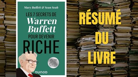 Tout Savoir Sur Le Livre Les Secrets De Warren Buffet Pour Devenir