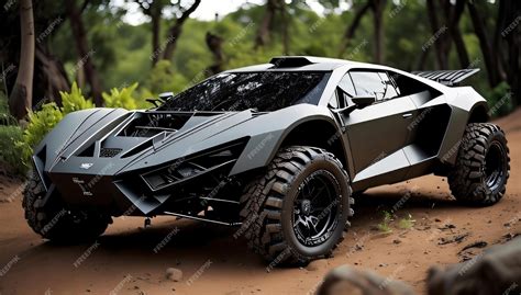 Premium Ai Image A Offroad Futuristic Buggy Car Concept