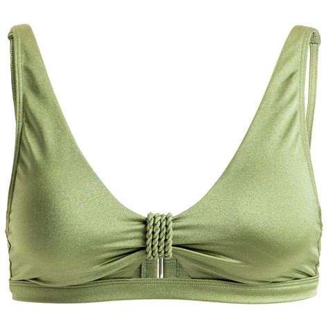 Roxy Brilho Bralette Triangle Bikini Top Women S Buy Online Alpinetrek Co Uk