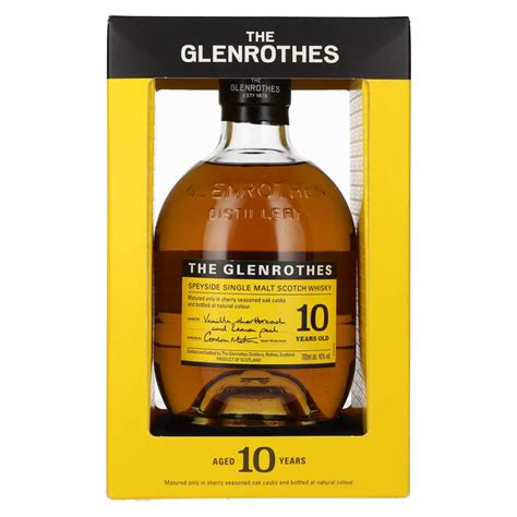 The Glenrothes 10 Years Old Speyside Single Malt 40 Vol 0 7l In