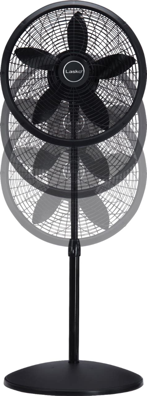 Lasko 18 In Elegance Performance Large Room Pedestal Fan Black 1827