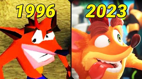 Evolution Of Crash Bandicoot Games Youtube